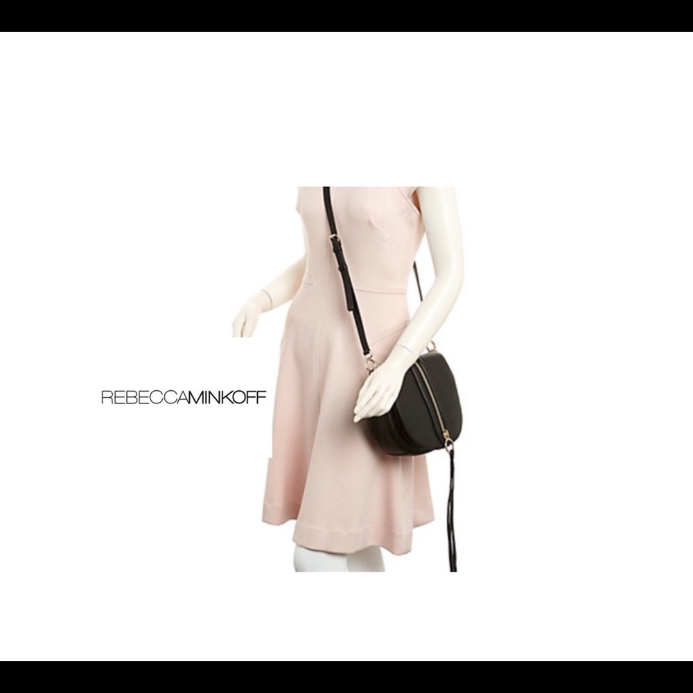 Rebecca Minkoff Mara Saddle Crossbody bag black